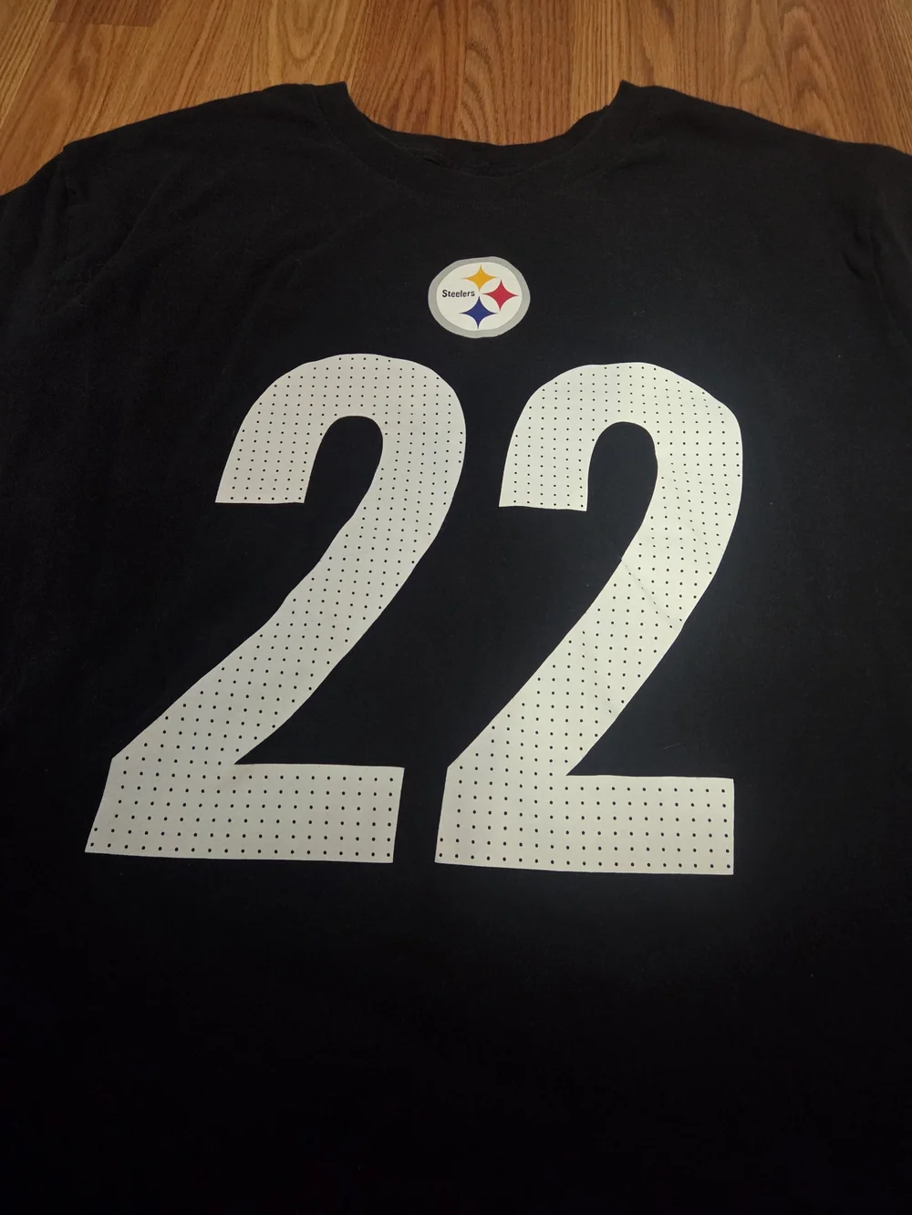 Nike Pittsburgh Steelers Najee Harris #22 T-Shirt Men's XXL Black NFL Football T